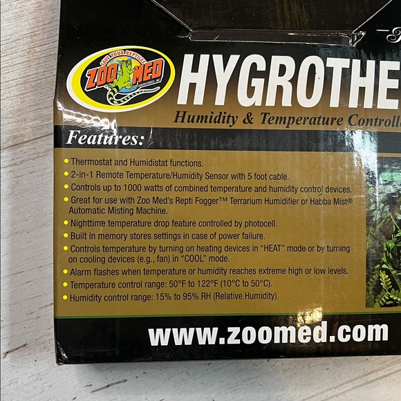Zoo Med Professional Series Hygrotherm Controller Humidity and Temperature - Picture 6 of 7